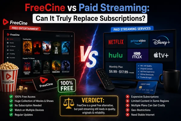 FreeCine vs Paid Streaming: Can It Truly Replace Subscriptions?